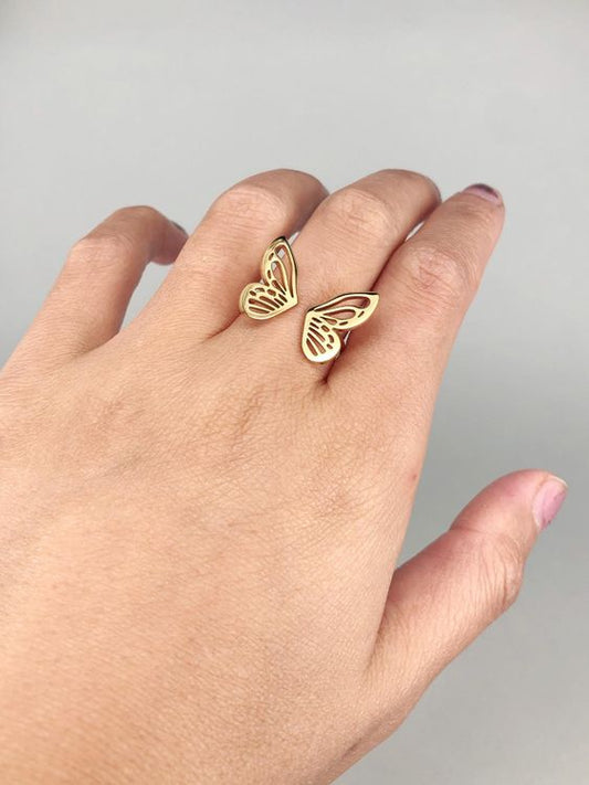 Dainty Butterfly Ring