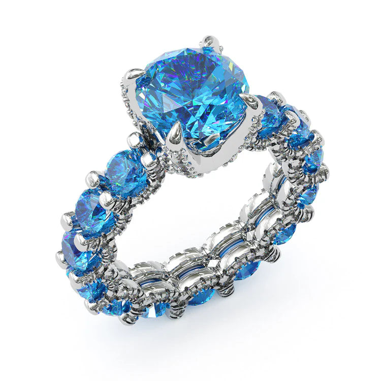Blue GemStones Ring