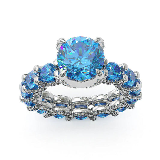 Blue GemStones Ring