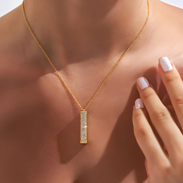 I Love You -Hidden Message Necklace
