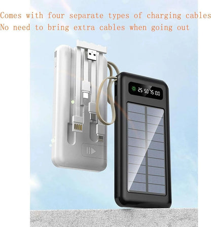 Q-TECH Q113 10000mAh Solar Charging Powerbank