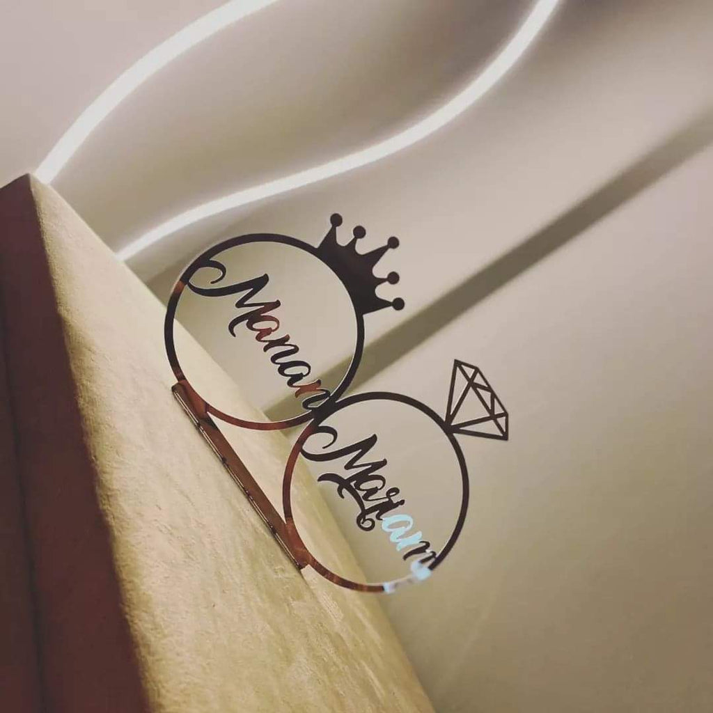 Customize Name Stand - 01 Silver