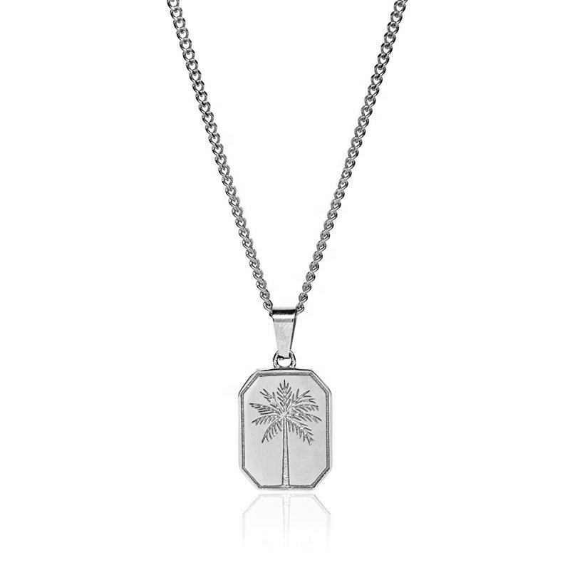 Palms Pendant Necklace New Design Men's Fashion