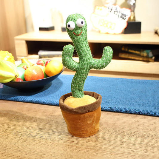 Dancing Cactus Toy,Repeat Talking ,Song Speaker For Baby