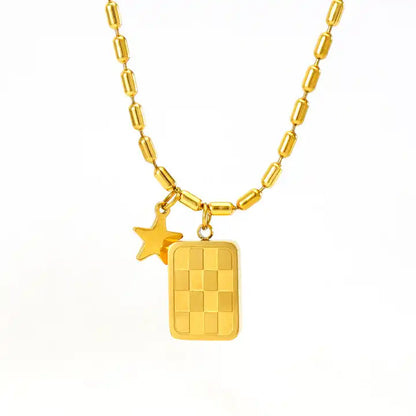 Lumino Buzz Necklace (24K Gold Plated)