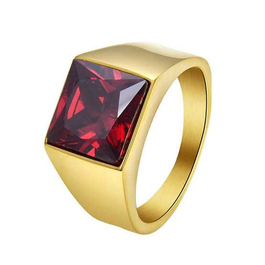 Ruby GemStone 925 Ring