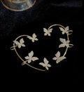 Trendy Earrings Golden