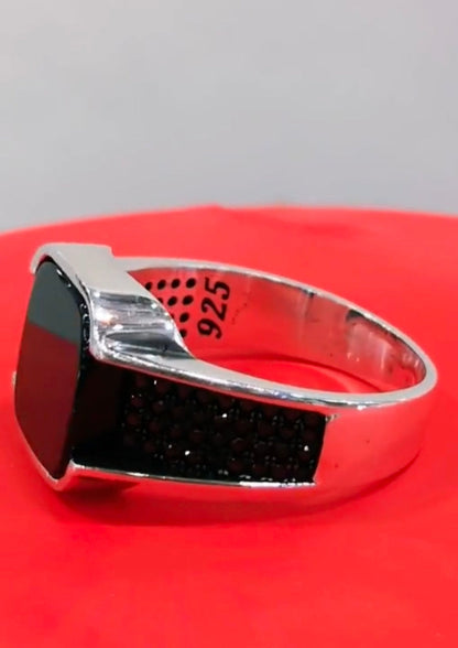 Mens Turkish 925 Silver Ring