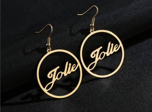 Name Earring- 06