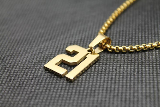 Numbers Pendent For Men's