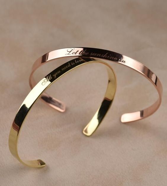 Engraved Bracelet