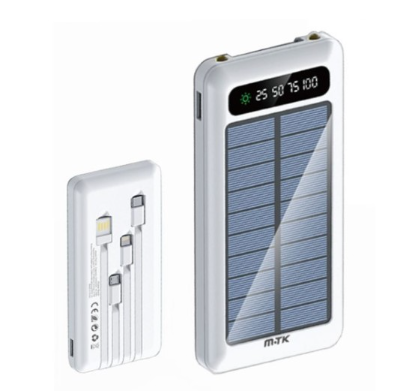 Q-TECH Q113 10000mAh Solar Charging Powerbank