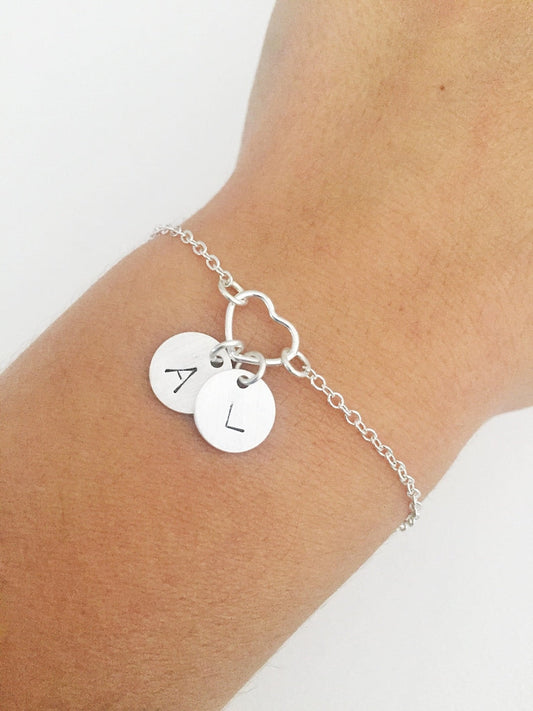 Sterling Silver bracelet, personalised gift