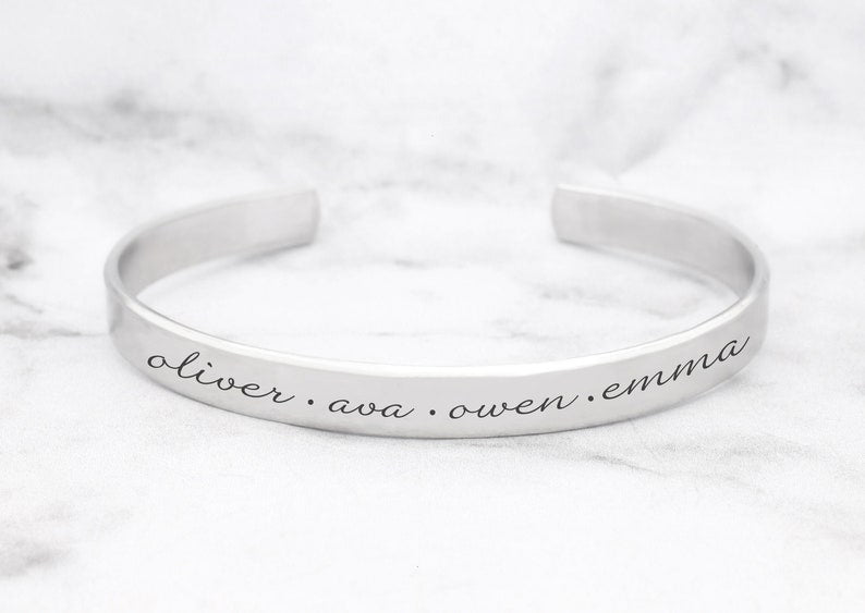 Personalized Name Bracelet, Bracelet With Kids Names