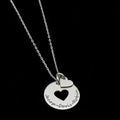 Sterling Silver Heart Name Necklace