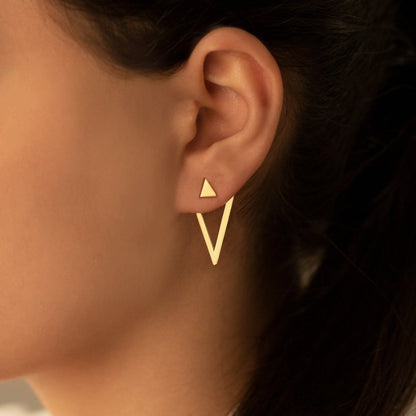 Right Triangle Earring