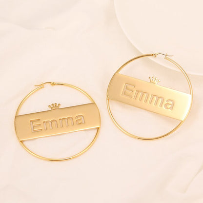 Personalized Name Earrings