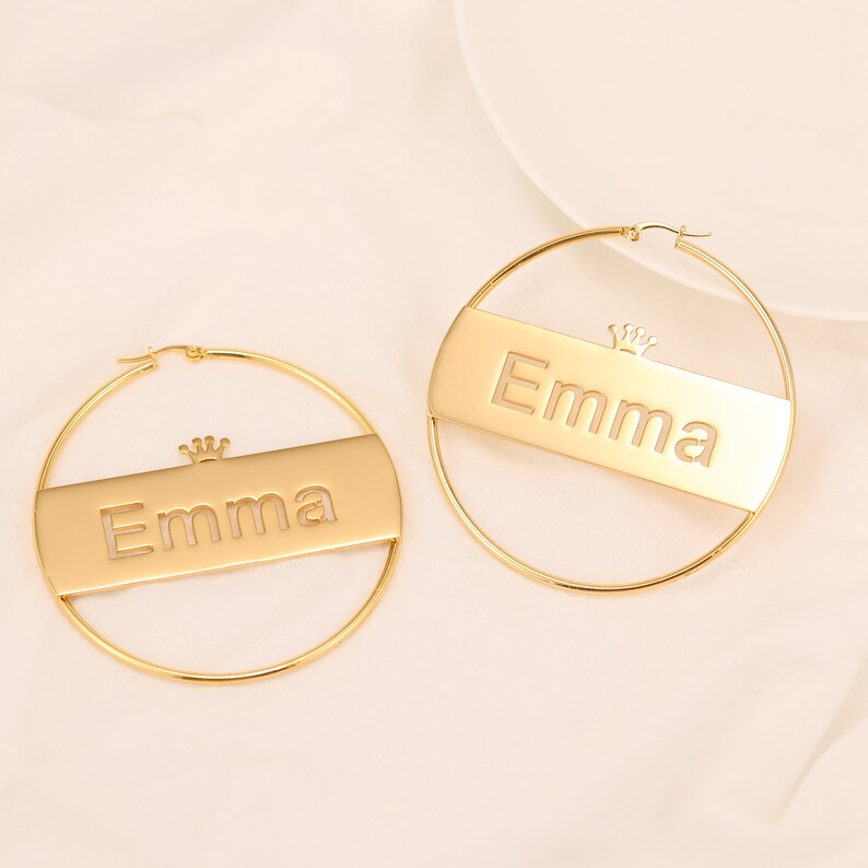 Personalized Name Earrings