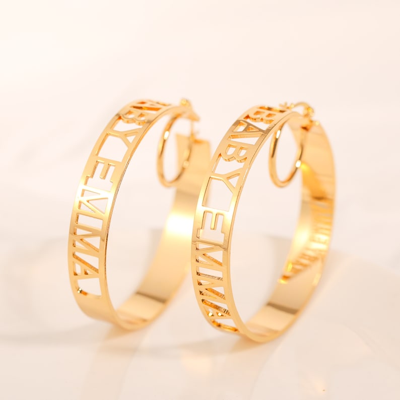 Custom Hoop Earrings