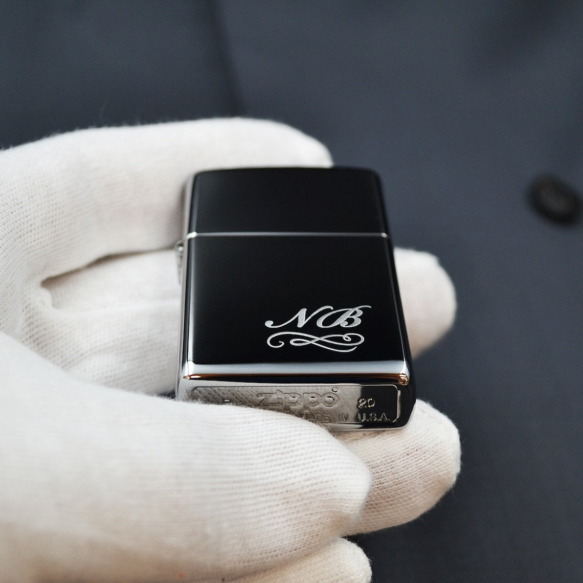 Personalized Lighter, Monogram Lighter, Best Man Gift, Black Lighter, Engraved Lighter, Custom Cigar Lighter, Gifts For Dad, Groomsman Gifts