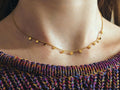 (BUY ONE GET ONE FREE)Necklace with round discs • Stainless steel chain