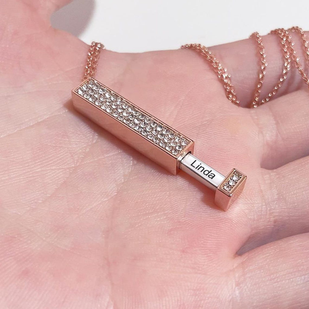 I Love You -Hidden Message Necklace