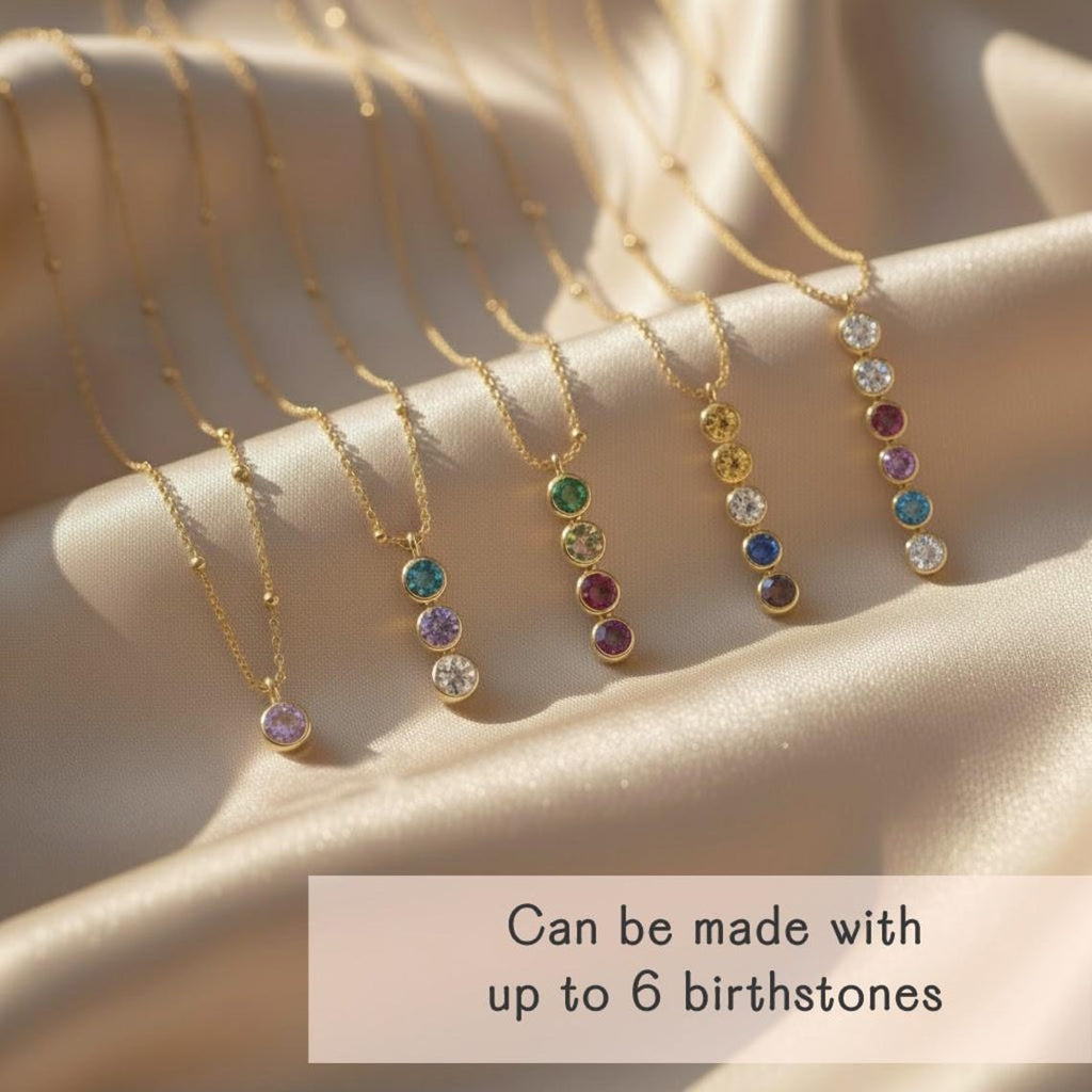 Birthstone Bar Necklace