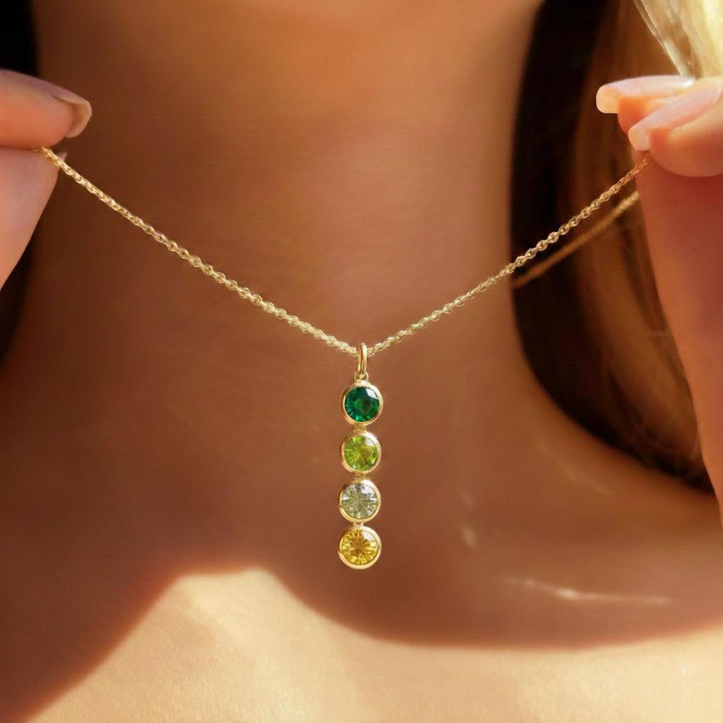 Birthstone Bar Necklace