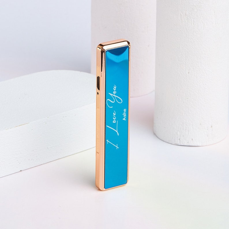 Personalized unique rechargeable lighters with personalized name printing