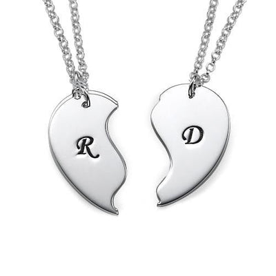 Heart Necklace for Couples