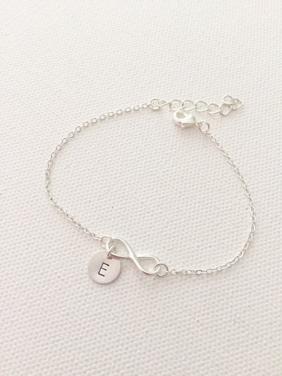 initial bracelet, personalised gift