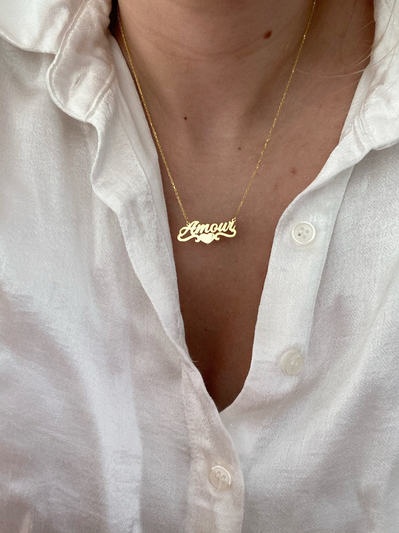 Dainty Name Necklace