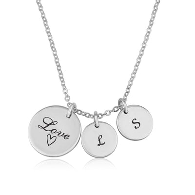 VALENTINE'S DAY SPECIAL INITIAL NECKLACE